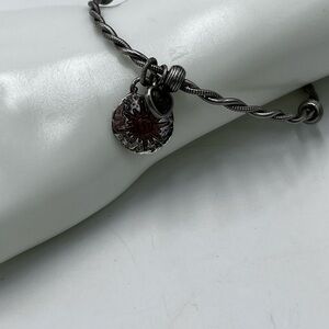 Brighton Art &‎ Soul Bangle Bracelet “Live Your Dreams + Happiness Will Follow"